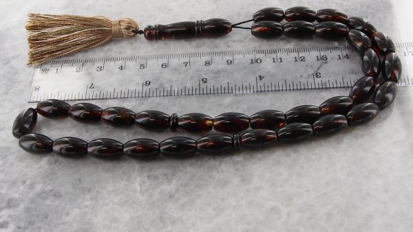 Genuine German Handmade Baltic Amber Worry Beads AW0075 RRP£375!!!