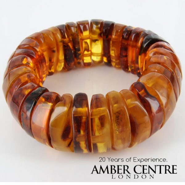 German Amber Handmade Unique Healing Antique Genuine Bracelet W145- RRP £1595!!!