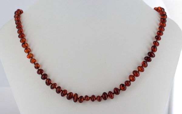 German Healing Power Genuine Natural Baltic Amber Necklace A0302 RRP£60!!!