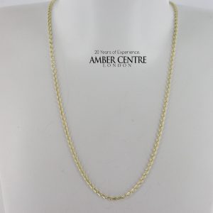 Italian Made Trace Chain 9ct Gold Classic Elegant 18 Inch /45 cm- GCH008 RRP £150!!!