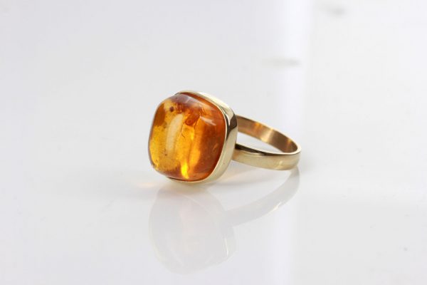 Amber with Insect Spider Rare German Baltic Amber Handmade 9ct solid gold GRR012 RRP£800!!!