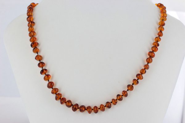 Honey Adult Amber Necklace, Amber Beads - Amber House