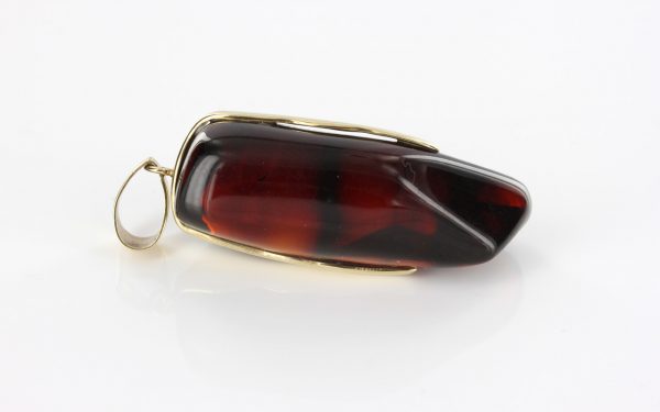 Mexican/Dominican Amber Pendant in 9ct solid Italian Gold Unique and Rare -GPM017 RRP£695!!!