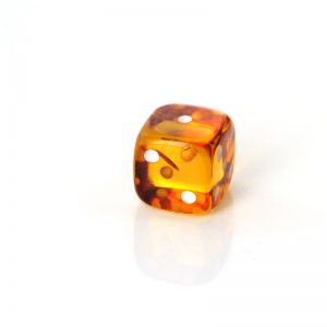 German Baltic Amber Dice Exquisitely Handmade Carved Unique CAR0121 RRP£30!!!
