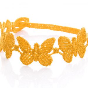 Yellow Cruciani Kids Butterfly Bracelet