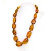 Dominican Handmade Genuine Amber Bead Necklace Unique - A0189 - RRP£14250!!!