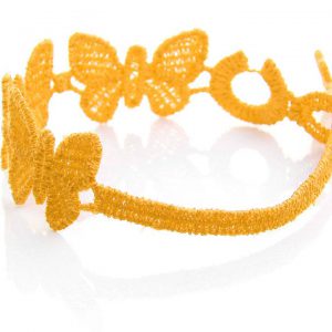 Yellow Cruciani Kids Butterfly Bracelet
