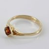 Italian Handmade Elegant German Baltic Amber Ring in 9ct solid Gold-GR0043 RRP £195!!!