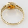 Italian Handmade Elegant German Baltic Amber Ring in 9ct Gold-GR0083 RRP £195!!!