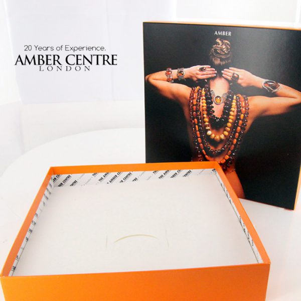 German Natural Baltic Amber UK Handmade Choker / Necklace- A0029 RRP 245!!!