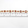 ITALIAN MADE UNIQUE GERMAN BALTIC AMBER BRACELET IN 18CT solid GOLD -GBR103 RRP£1000!!!
